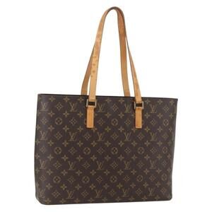 LOUIS VUITTON Monogram Luco Tote Bag M51155 LV Auth 159537